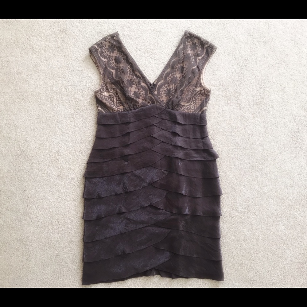 Adrianna Papell Tiered Dress